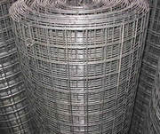 Welded wire mesh with low carbon galvanized and black welded mesh