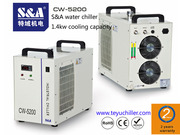 S&A laser chiller CW-5200 with double input and output